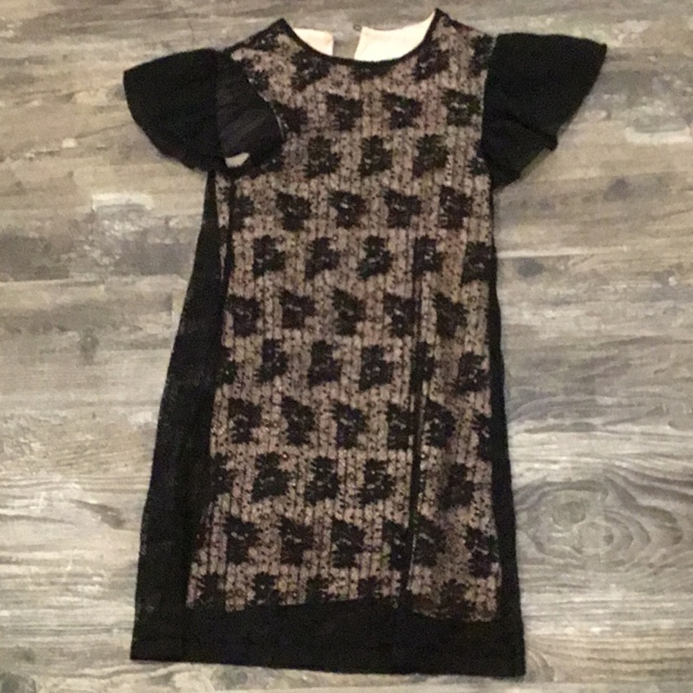 Girls black dress